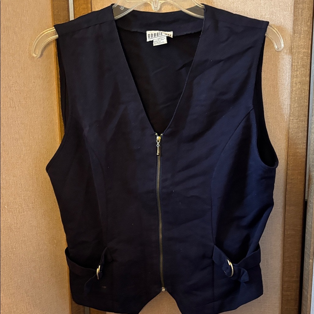 FINAL MARKDOWN Robbie Bee Dark Blue Vest 10